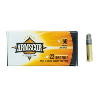 Armscor .22LR 40gr Soft Point 50-Rounds