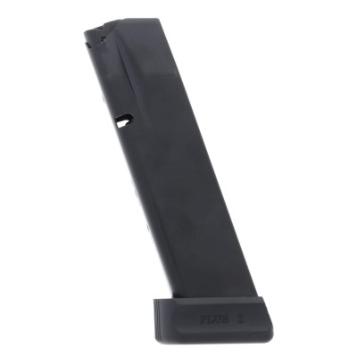 Brugger & Thomet B&T USW-A1 9mm 19-Round Blued Steel Magazine Left View
