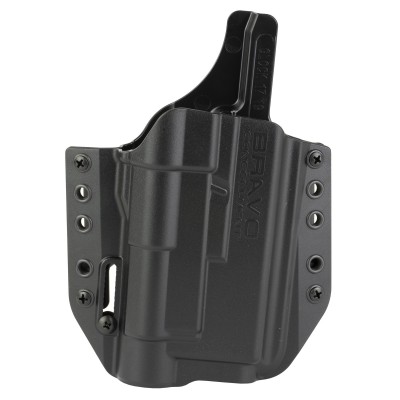 Bravo Concealment BCA OWB Right-Handed Holster for Glock 17, 22, 31, 47 Pistols with Streamlight TLR-1