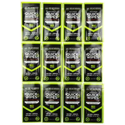 Breakthrough Clean Technologies Solvent Quick Wipes - 12 Pack