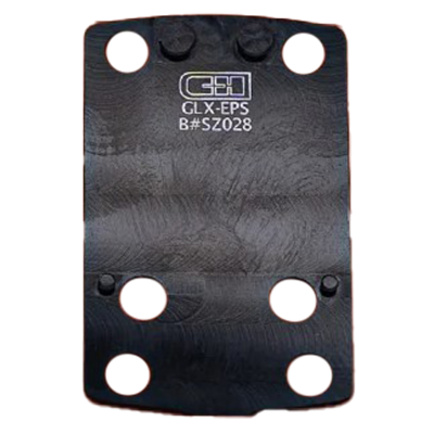 C&H Precision V4 MIL/LEO Holosun EPS / EPS Carry Optics Mounting Plate for Glock 43X / 48 MOS Pistols