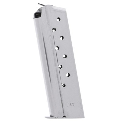 Check-Mate 1911 .38 Super 9-Round Stainless Steel Magazine Left
