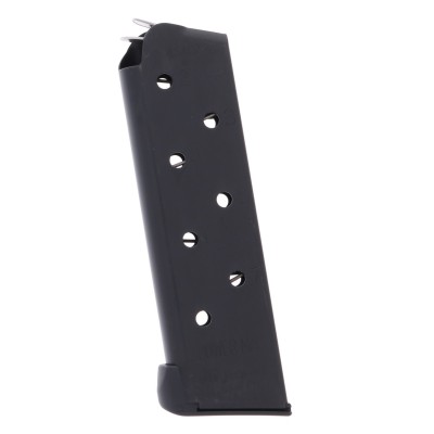 Chip McCormick 1911 Combat Power Mag Compact .45 ACP 8-Round Blued Magazine Left View