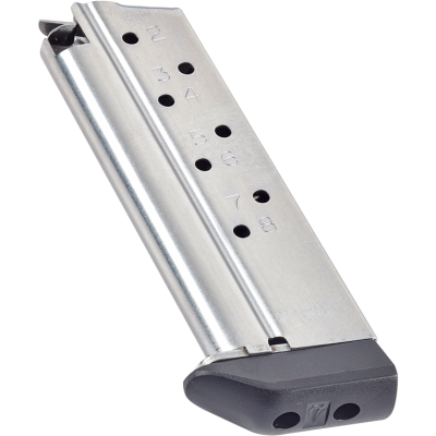 CMC Products Classic Series 1911 .40 S&W 8-Round Stainless Steel Magazine With Pad