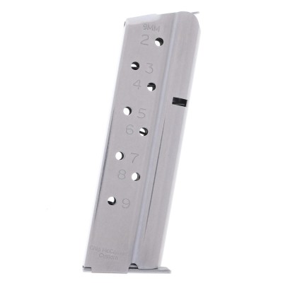CMC Products Match Grade Full-Size 1911 9mm 9-Round Stainless Steel Magazine