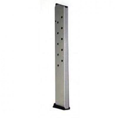 ProMag 1911 .45 ACP 15-round Government, Commander Magazine Nickel-Plated Steel