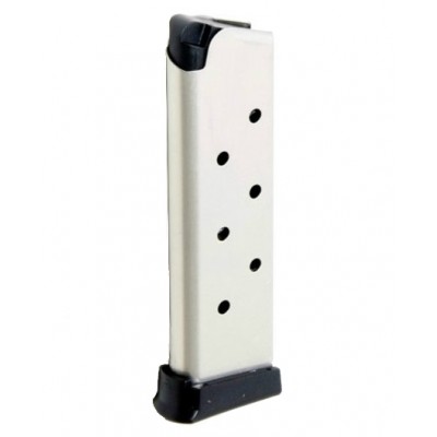 ProMag 1911 .45 ACP 8-round Government, Commander Magazine Nickel-Plated Steel