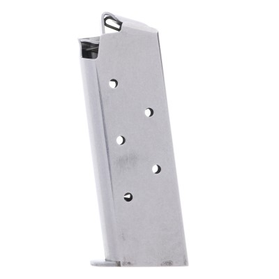Colt Mustang .380 ACP 6-Round Stainless Steel Factory Magazine Left View