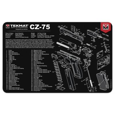 TekMat Handgun Cleaning Mat CZ-75