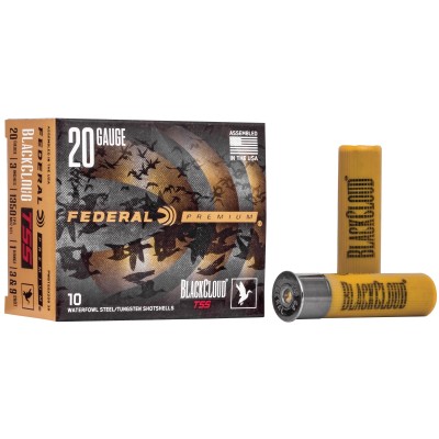 Federal Black Cloud TSS 20 Gauge Ammo 3" #3 and #9 Combo 1oz 10 Rounds