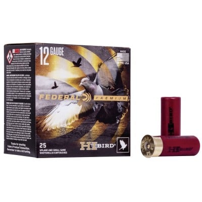 Federal Premium Hi-Bird 12 Gauge Ammo 2.75" #7.5 1 1/4oz 25-Round Box
