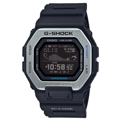 G-Shock G-Lide Digital GBX100-1 GPS Sports Wrist Watch Bluetooth Black