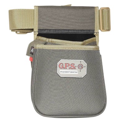 GPS Outdoors Contoured Double Shotshell Pouches with Web Belt