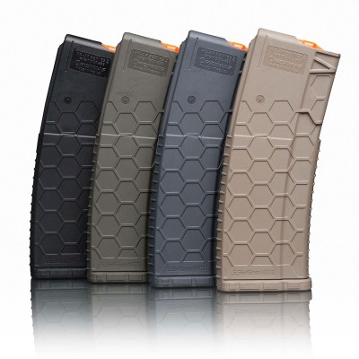 Hexmag Series 2 AR-15 .223/5.56 30-Round Polymer Magazine Colors Meshed 