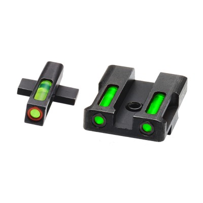 HiViz LiteWave H3 Tritium / LitePipe Night Sight Set for Springfield XD Series Pistols