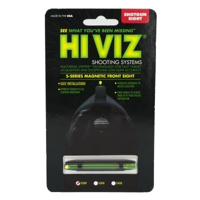 Hi Viz S-Series Ultra Narrow Front Sight for Ribbed Shotguns