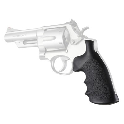 Hogue Monogrip Squared Butt Rubber Grip for Smith & Wesson N-Frame Revolvers