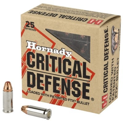 Hornady Critical Defense .25 Auto 35gr FTX 25 Rounds