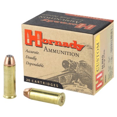 Hornady Custom 44 Magnum 200gr XTP 20 Rounds