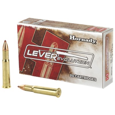 Hornady LEVERevolution 32 Winchester Special 165gr FTX 20 Rounds