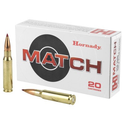 Hornady Match 308 Winchester 168gr ELD Match 20 Rounds