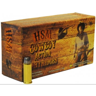 HSM Cowboy Action .44 S&W Special 240gr SWC Ammo 50 Rounds