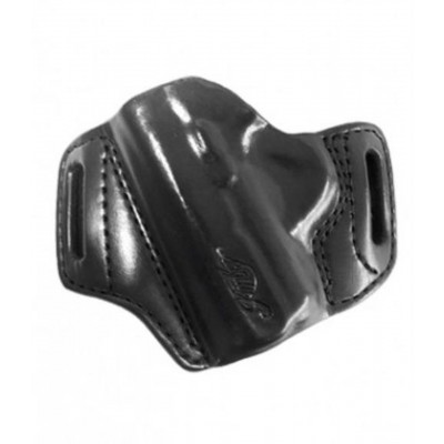Kimber Express Left-Hand Leather Belt Slide Holster for Solo Carry 9mm - Black