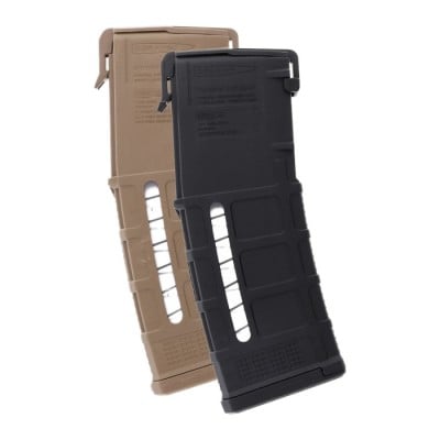 Magpul PMAG GEN M3 Window AR-15 .223/5.56 30-Round Magazine Left View Colors Combined