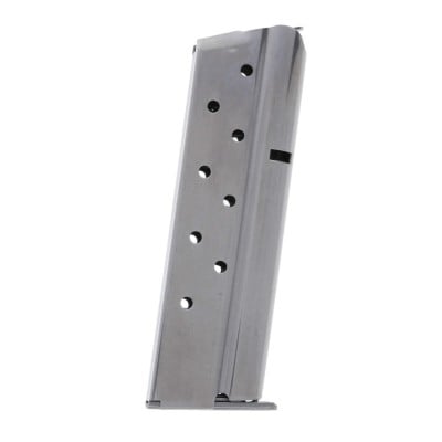Metalform Standard 1911 Government 9mm Stainless Steel 9-Round Magazine w/ Removable Base Plate / Flat Follower