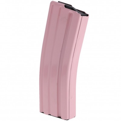 ASC AR-15 .223 / 5.56 30-Round Stainless Steel Pink Magazine
