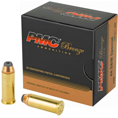 PMC Bronze .44 S&W Spl 180gr JHP Ammunition 25 Rounds