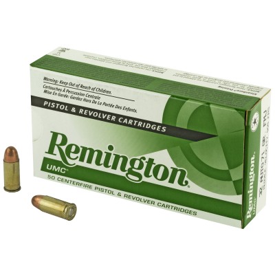 Remington UMC .32 ACP Ammo 71gr FMJ 50 Rounds