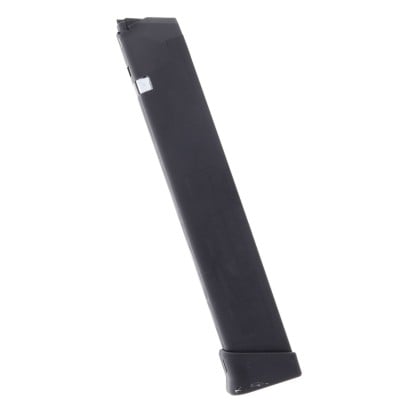 SGM Tactical Glock 17, 19, 26, 34 9mm Luger 33-Round Polymer Magazine Left View