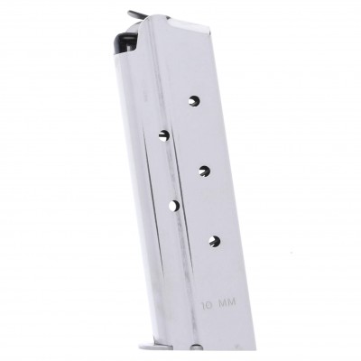 Springfield Armory 1911 10mm 8-Round Factory Magazine Stainless Steel Left