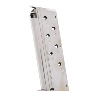 Springfield Armory 1911 .40 S&W 7-Round Micro Compact Factory Magazine Stainless Steel Left