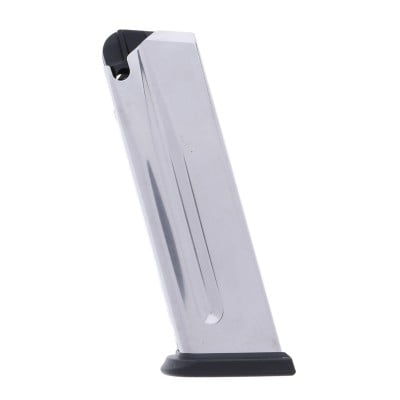 Springfield Armory XD/XDM .45 ACP 10-Round Factory Magazine Stainless Steel Left View