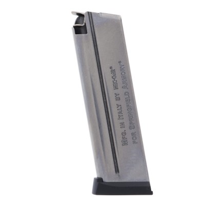 Springfield Armory EMP .40 S&W 8-Round Factory Magazine Stainless Steel Left View