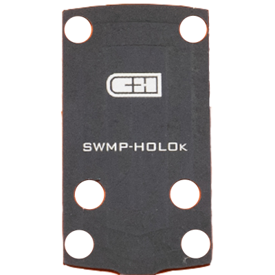 C&H Precision Holosun 407k / 507k Optic Mounting Plate for Smith & Wesson M&P Shield PLUS M2.0