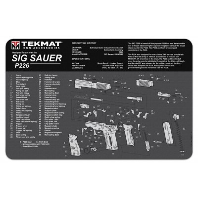TekMat Handgun Cleaning Mat P226