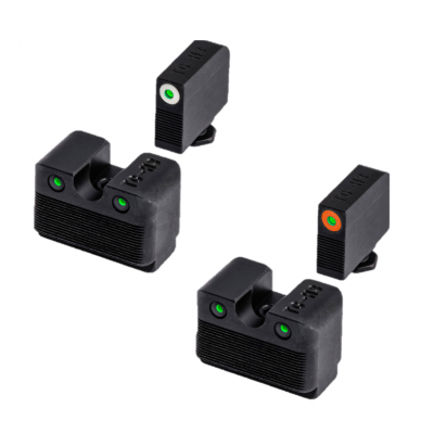 Truglo Tritium Pro Suppressor-Height Night Sights for Glock MOS Pistols in 9mm / .40 S&W