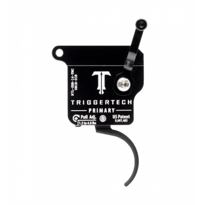 TriggerTech Remington 700 Clone Clean Single-Stage Left-Handed Black Primary Trigger