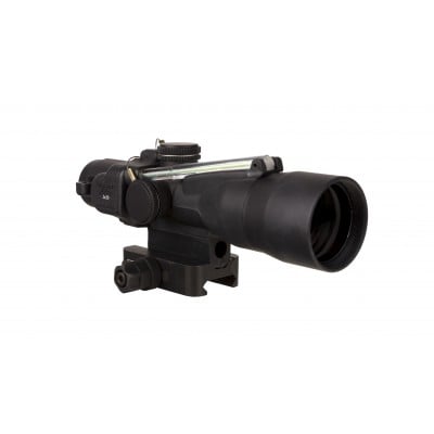 Trijicon 3x30 Compact ACOG Scope With Illuminated 5.56x45mm/62gr Horseshoe Dot Reticle With Q-LOC Mount