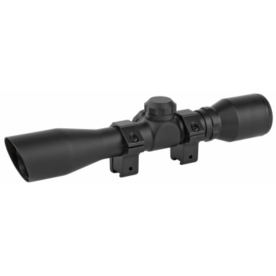 Truglo 4x32mm Compact Rimfire Riflescope with Rings