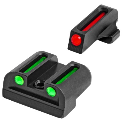 Truglo Brite Site Fiber Optic Sights for Sig Sauer #8 Front and Rear