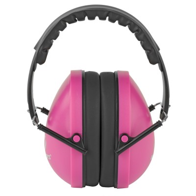 Walker's Youth/Women Folding Hearing Protection Pink