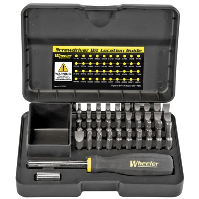 Wheeler Professional Gunsmithing Screwdriver 43-Piece Set