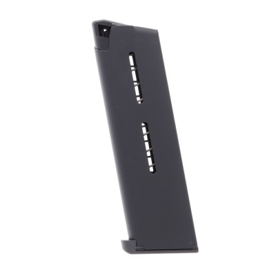 Wilson Combat 1911 .45 ACP 7-Round Blued Steel Magazine With Lo-Profile Steel Base Pad Left View