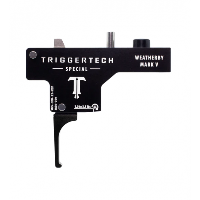 TriggerTech Weatherby Mark V Single Stage Special Trigger Black