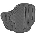 1791 Carbon Fiber And Leather OWB Holster Fits Glock 43/Walther PPK