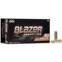 CCI Blazer Brass .38 Special Ammo 125gr FMJ 50 Rounds